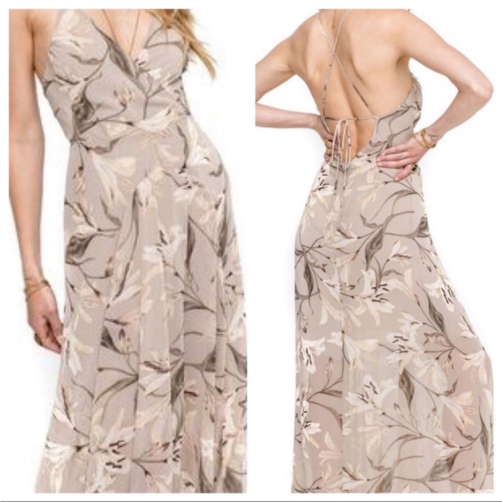 ASTR Floral Maxi Dress